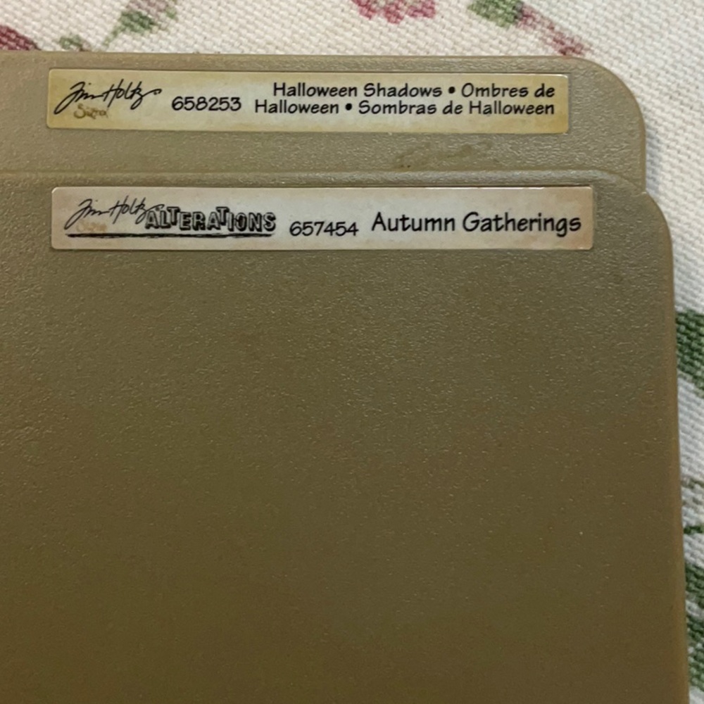 Tim Holtz Halloween & Autumn Decorative Strip Cutting Dies